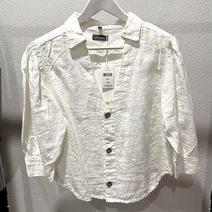 DL1961 White Button Shirt- Brand New
